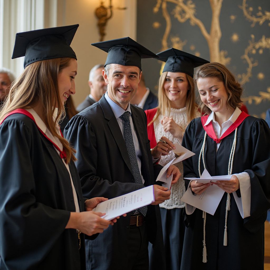 Ceremonia de absolvire a studenților